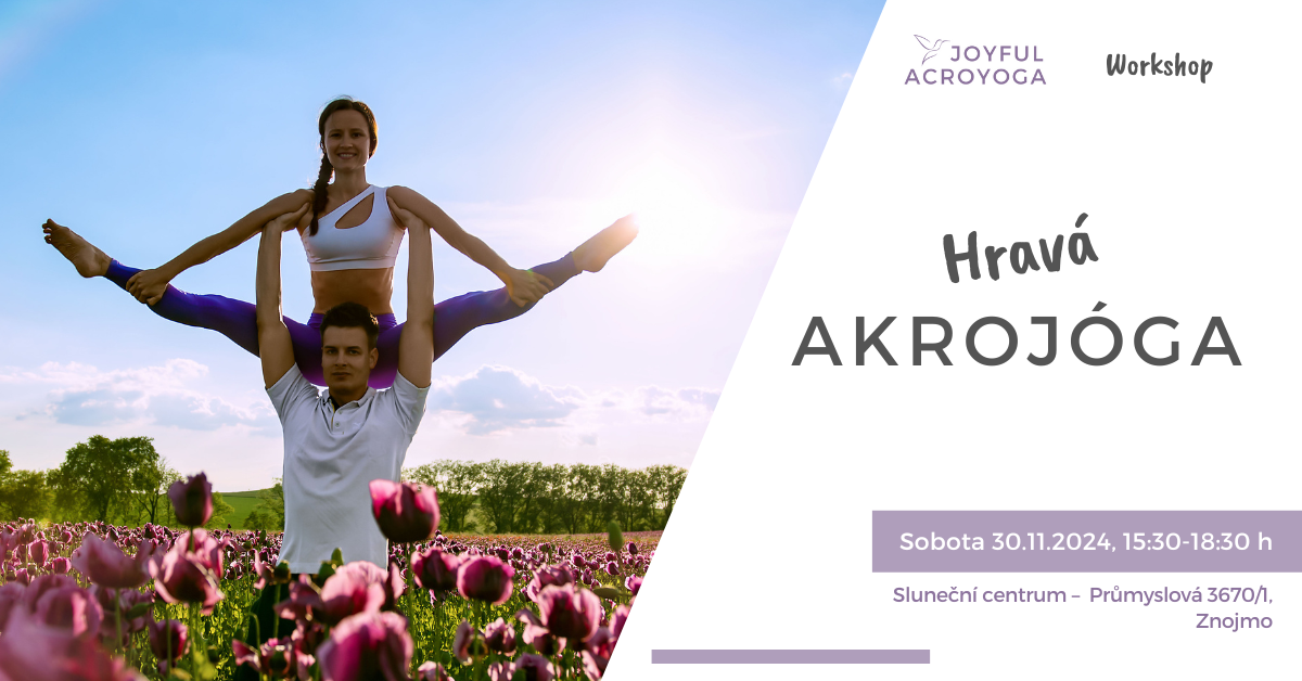 Hravá acroyoga - zážitkový workshop